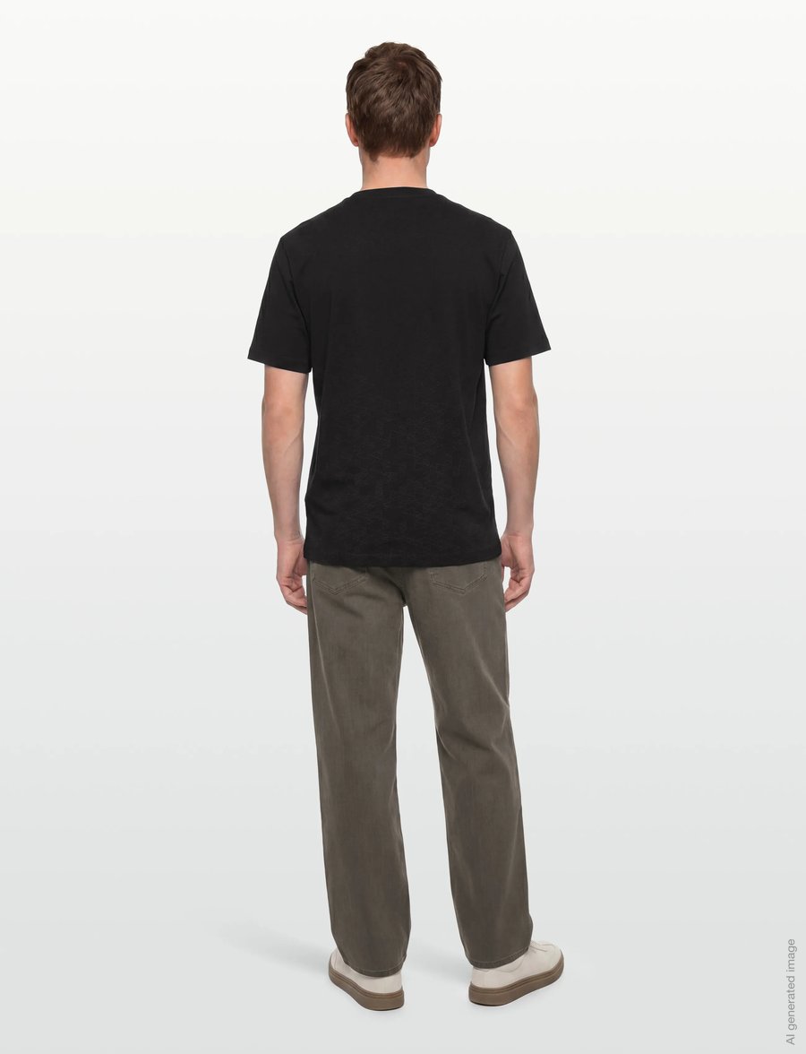 BOSS - TS_GOC Swing AO - oberteile & t-shirts - black - 4
