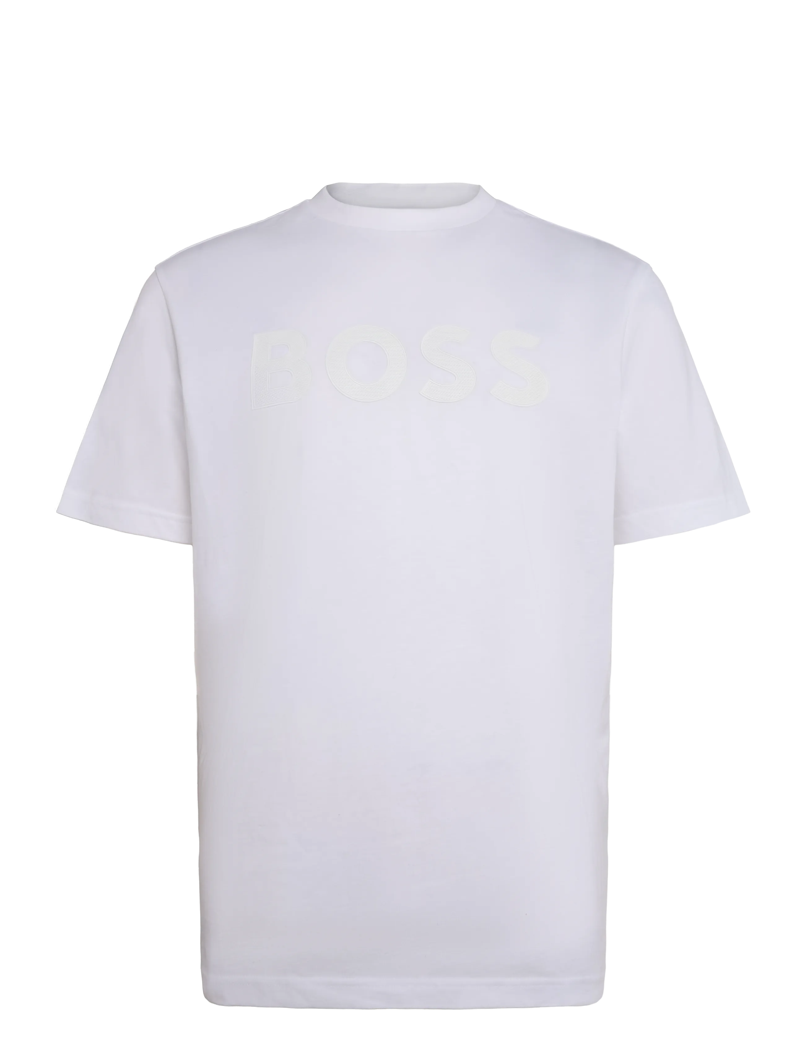 BOSS TS_Structure Logo - Alussärgid - WHITE / white