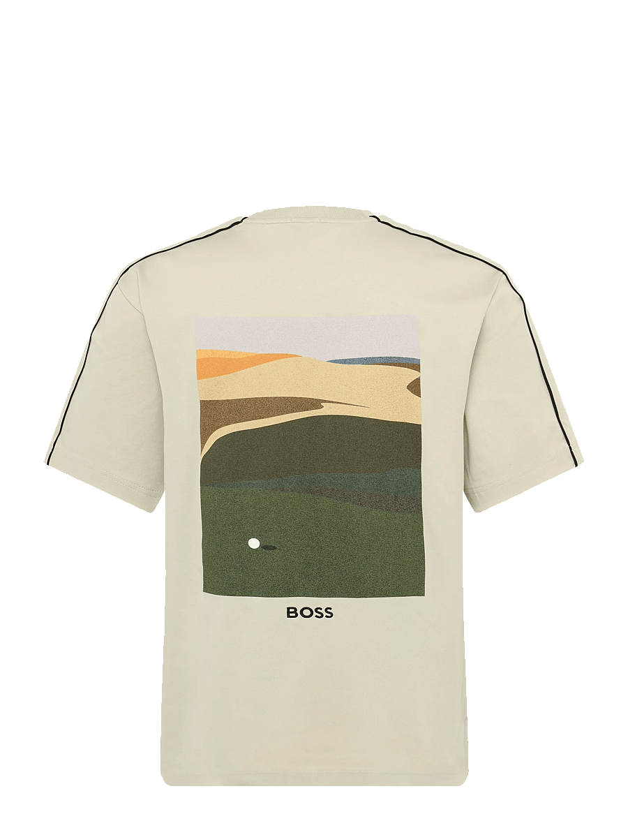 BOSS - TS_The_Open-26 - alussärgid ja t-särgid - light beige - 1