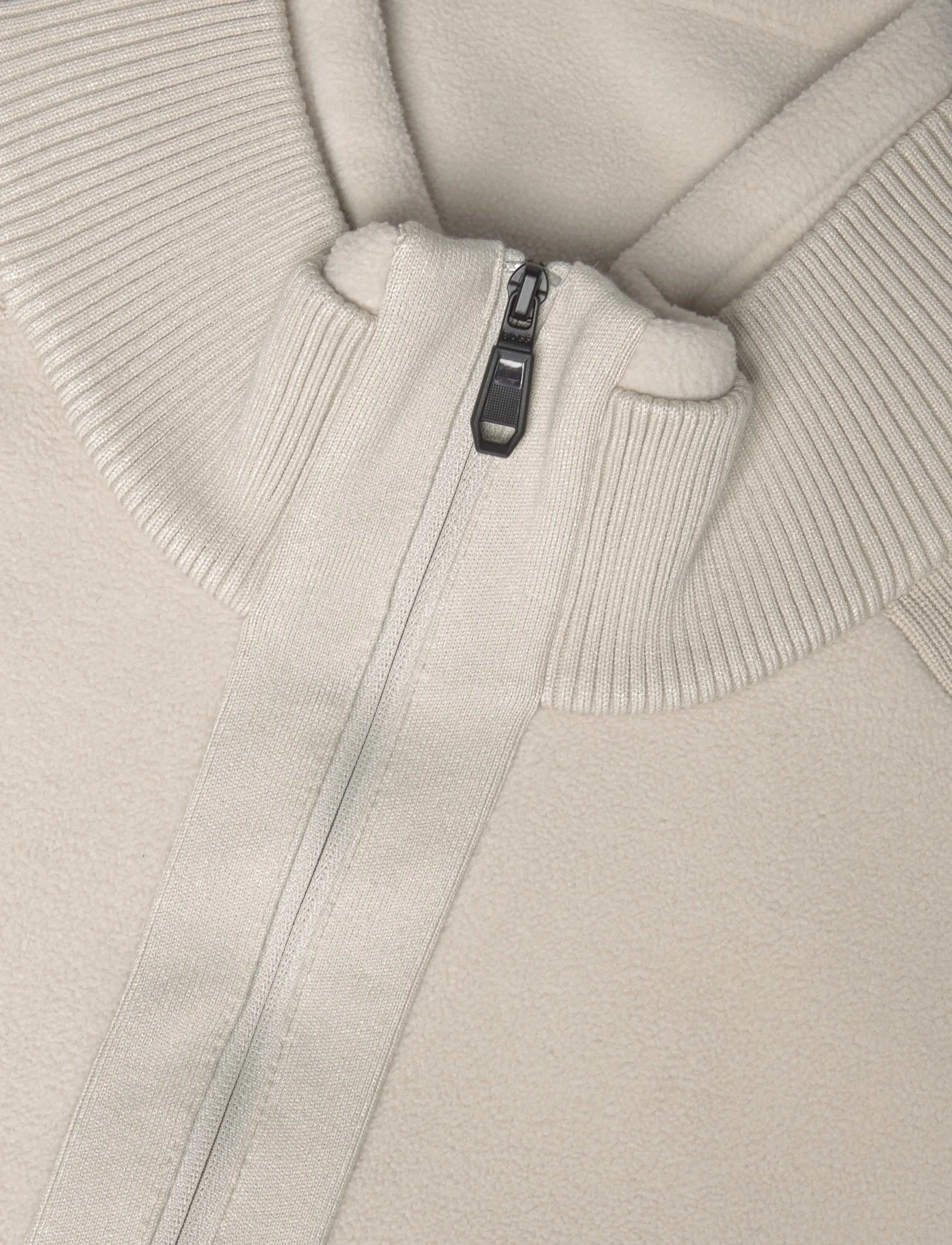 BOSS - KN_Teddy QZ - sweatshirts - light beige - 2