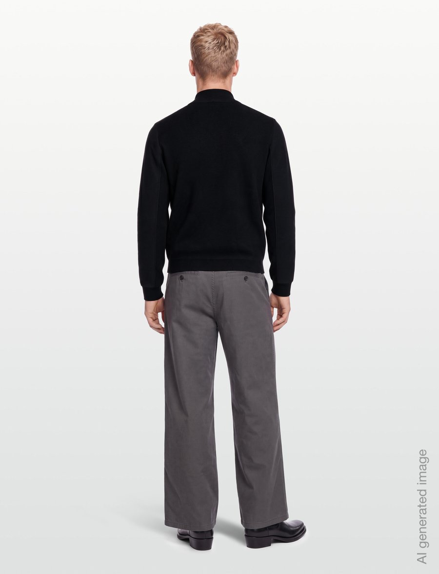 BOSS - KN_Teddy HY - fleece & mellanlager - black - 4