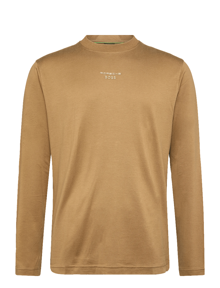 BOSS - TS_PS Icons70 Long - langarmshirts - medium brown - 0