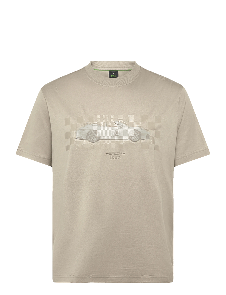 BOSS - TS_PS Icons70 Car - t-shirts - open beige - 0