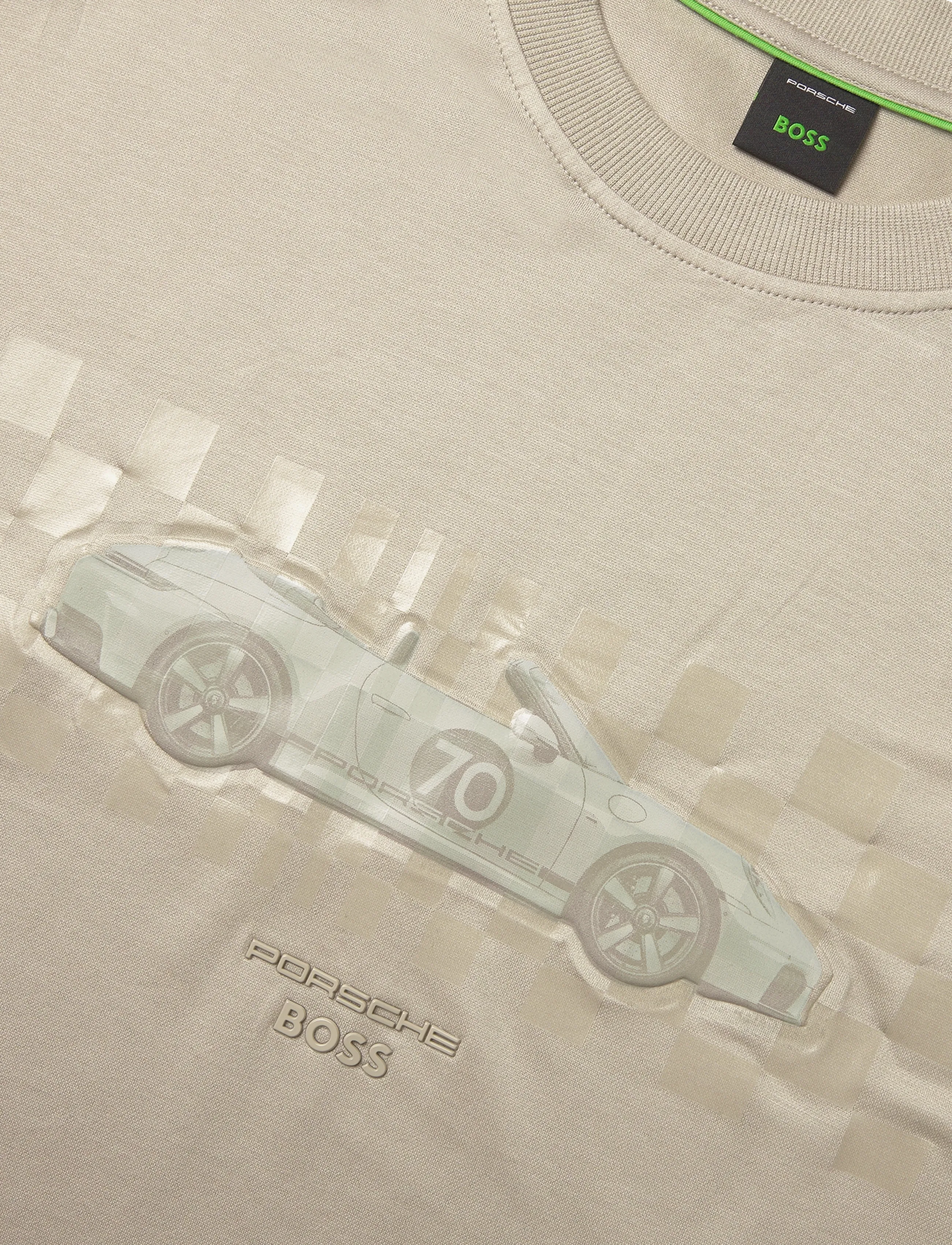BOSS - TS_PS Icons70 Car - t-shirts - open beige - 2