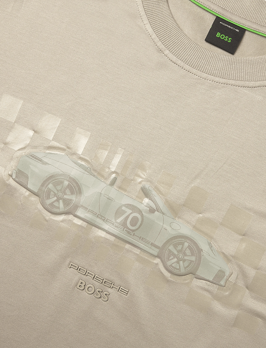 BOSS - TS_PS Icons70 Car - t-shirts - open beige - 2