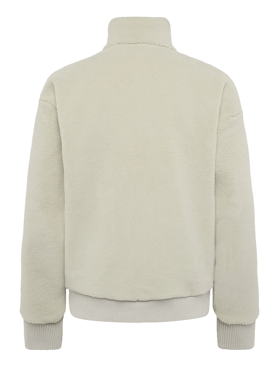 BOSS - SW_Teddy FZ - vabaaja jakid - light beige - 1