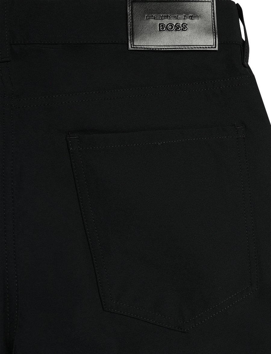 BOSS - TR_PS Spirit70 5Pkt - casual byxor - black - 4