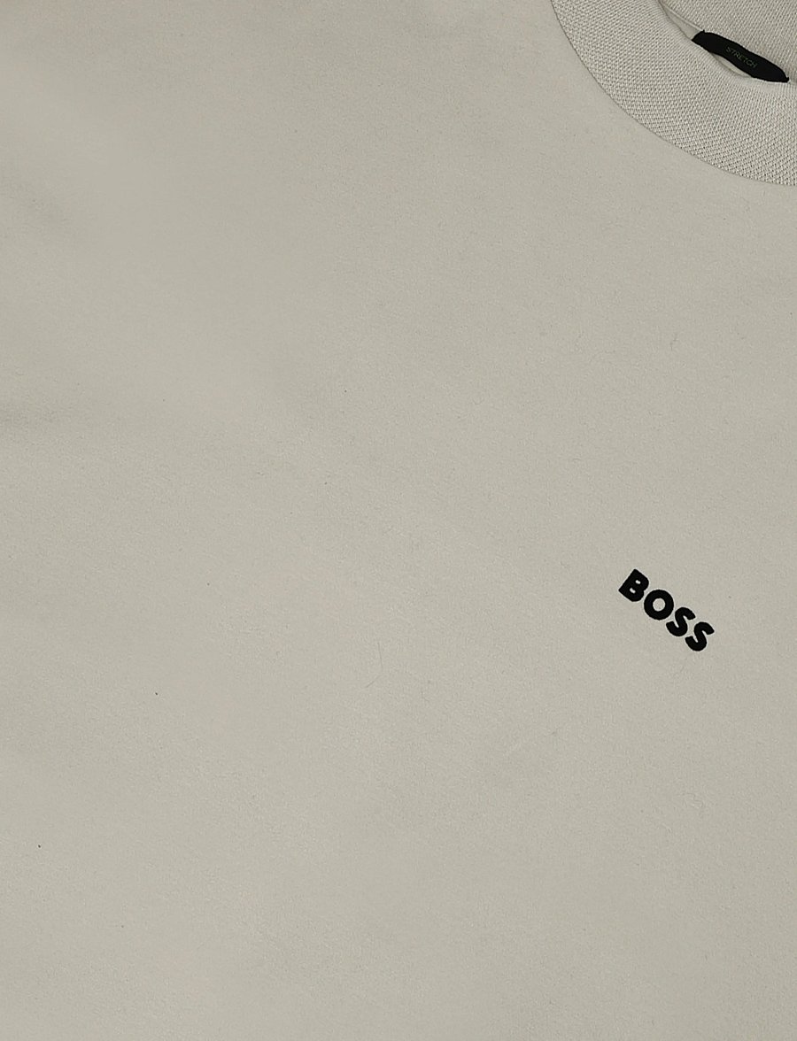 BOSS - TS_Network - t-shirts - light beige - 2