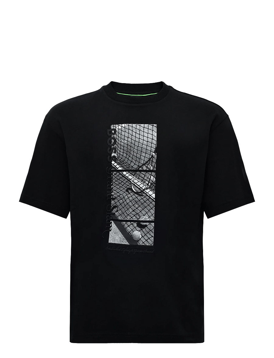BOSS - TS_Teddy GRX - t-shirts - black - 0