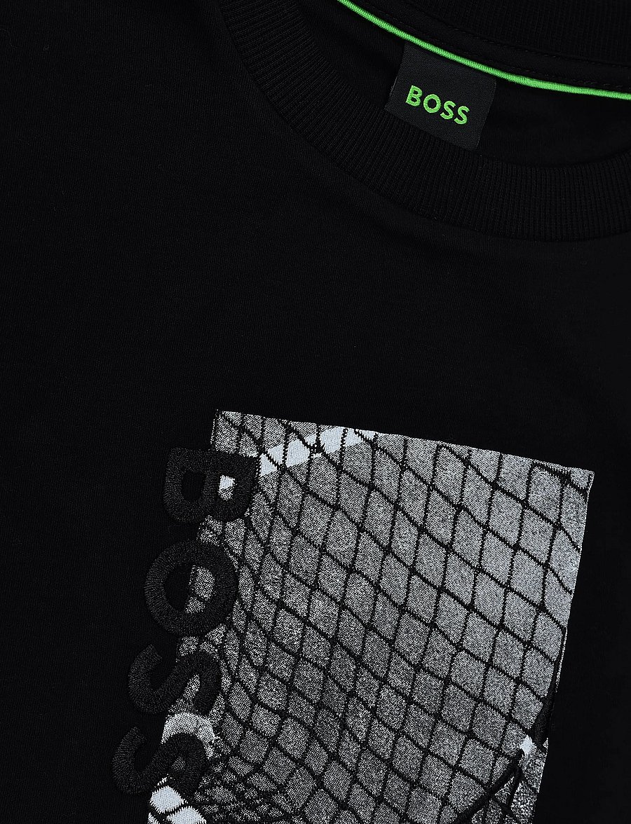 BOSS - TS_Teddy GRX - t-shirts - black - 2