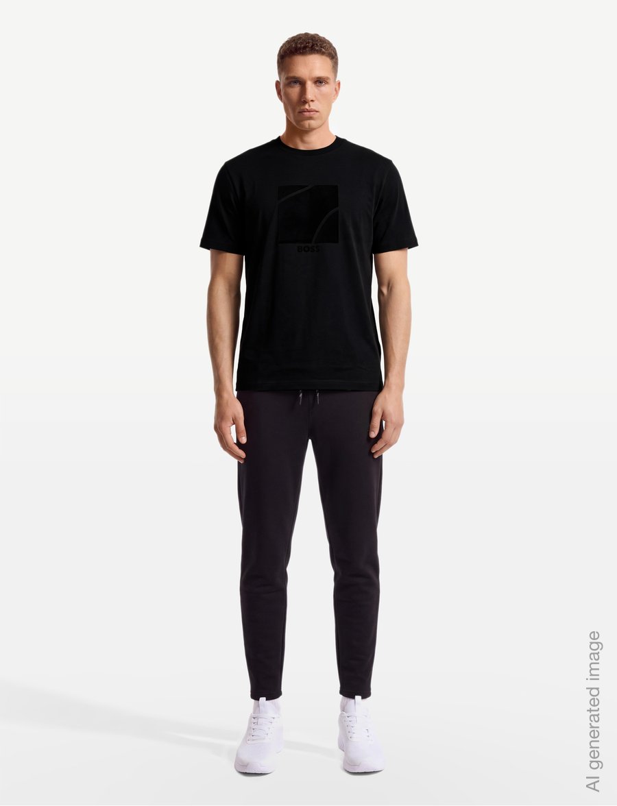 BOSS - TS_Revival GRX - t-shirts - black - 0