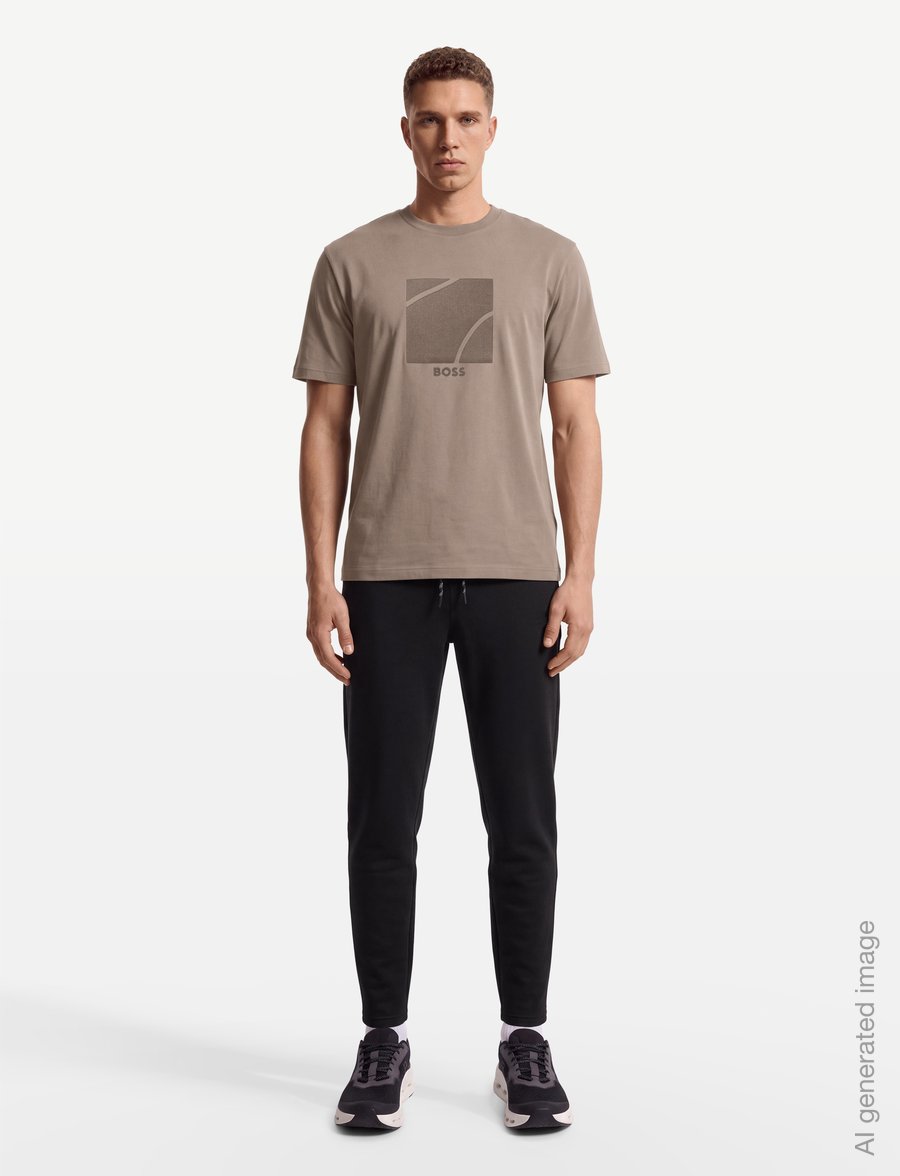 BOSS - TS_Revival GRX - oberteile & t-shirts - light/pastel green - 0