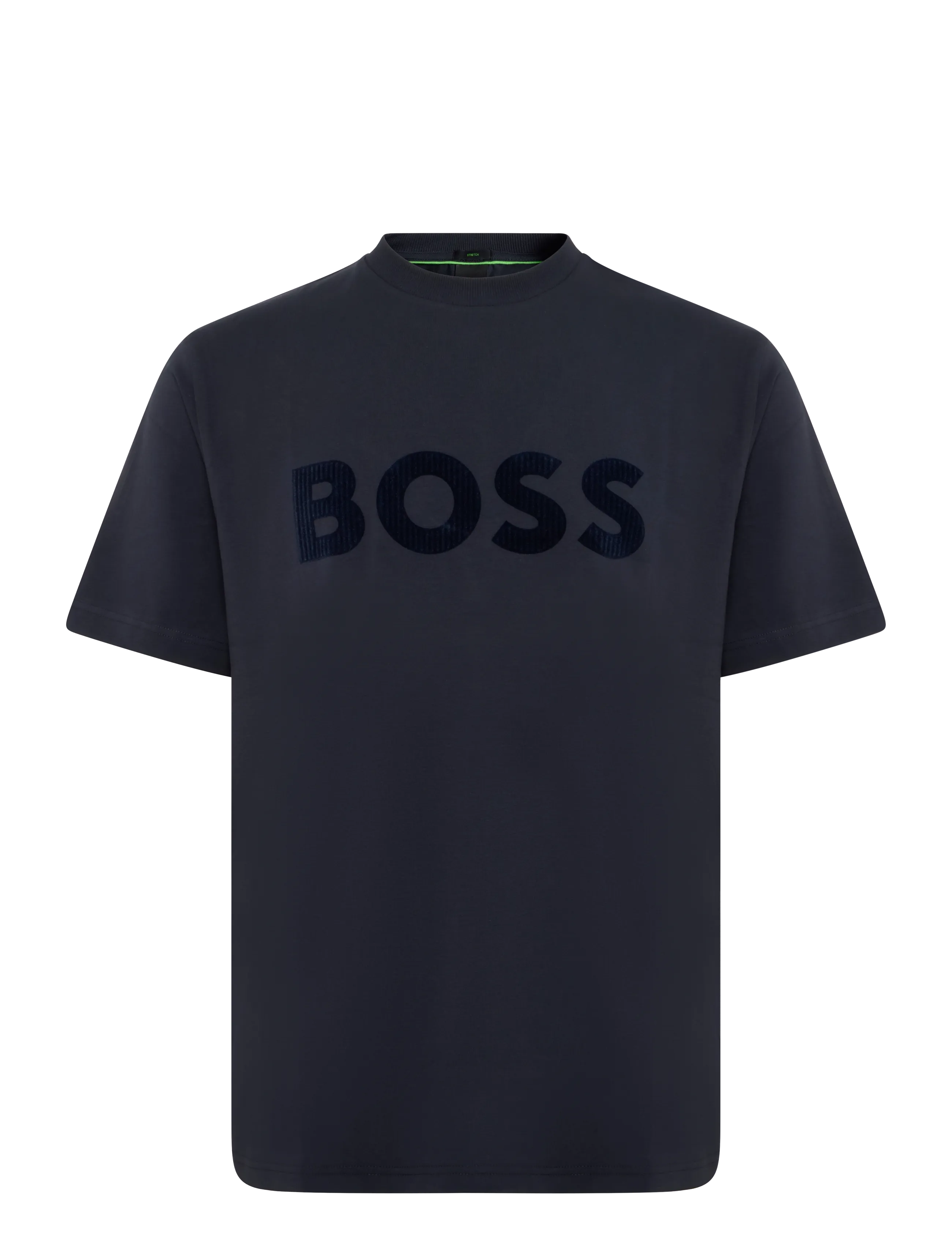 BOSS TS_Cord Logo - T-shirts - DARK BLUE / navy