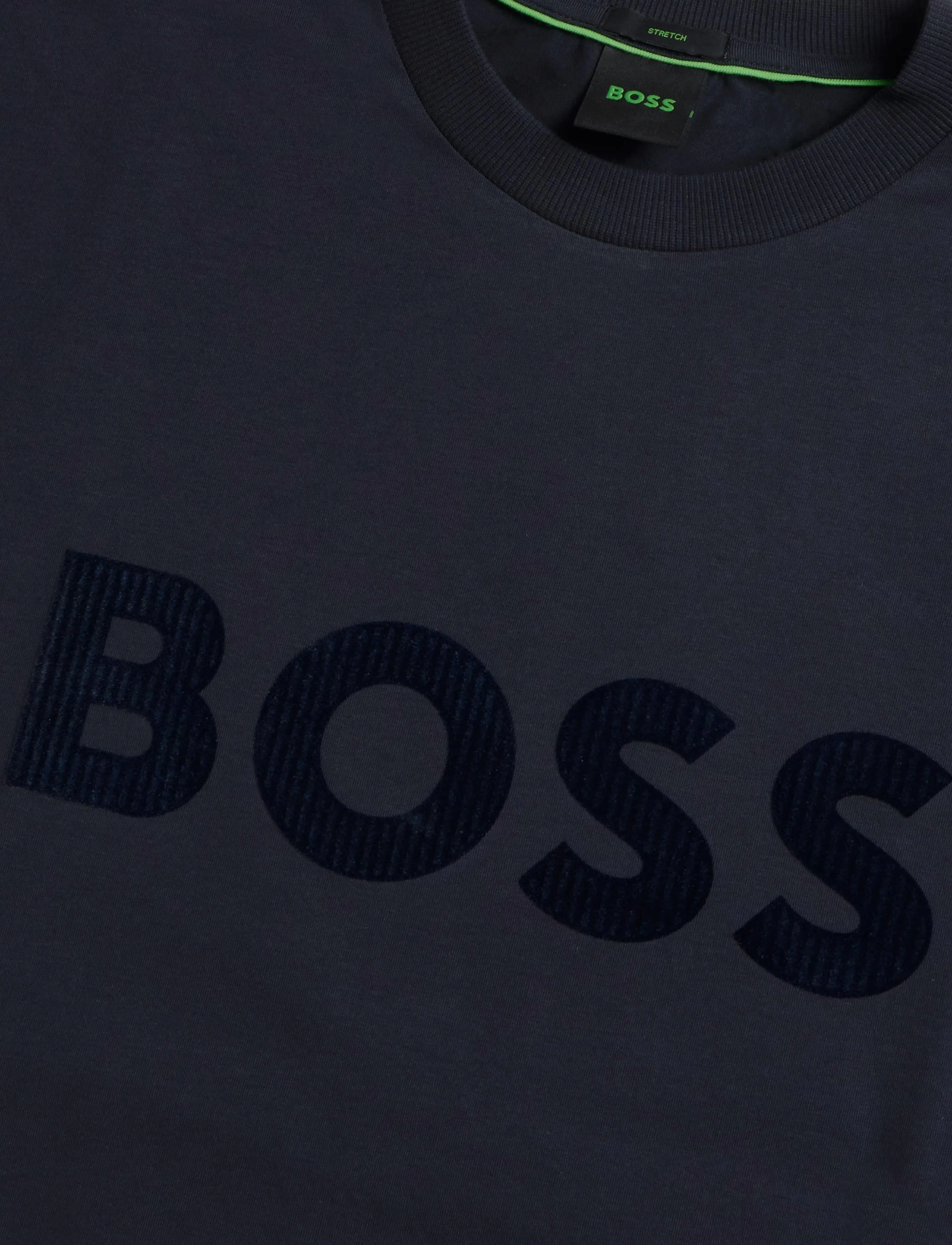 BOSS - TS_Cord Logo - t-shirts - dark blue - 2