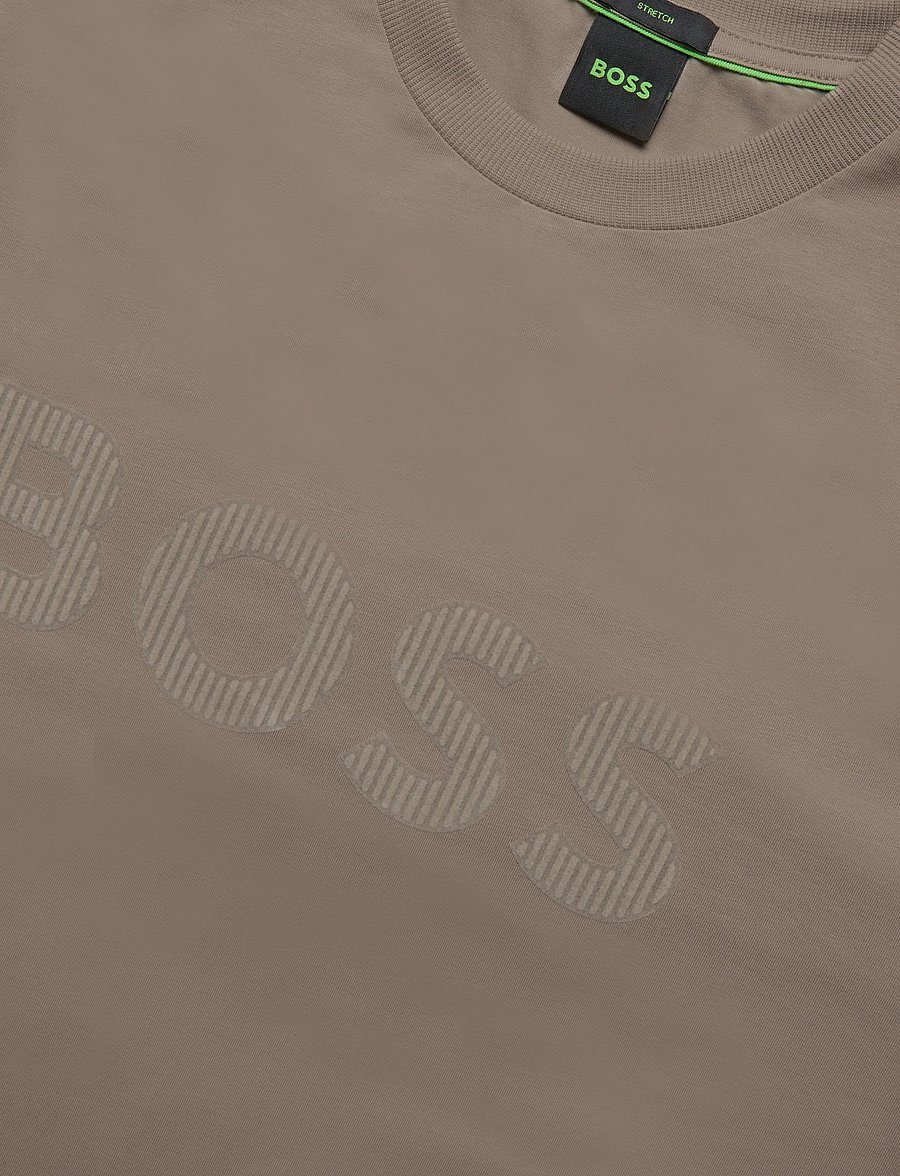 BOSS - TS_Cord Logo - stuttermarbolir - light/pastel green - 2