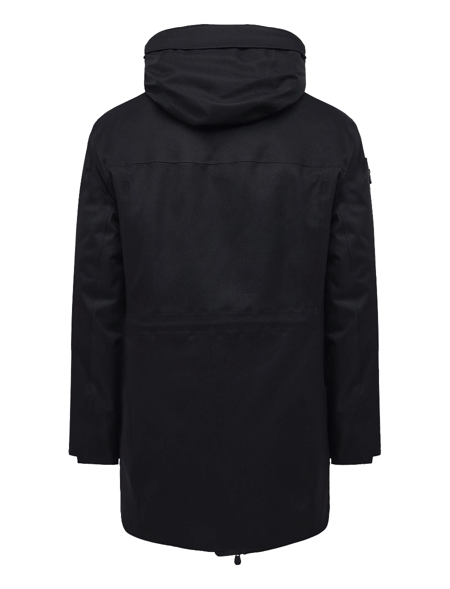 BOSS - OW_Hexatech Parka - parka coats - black - 1