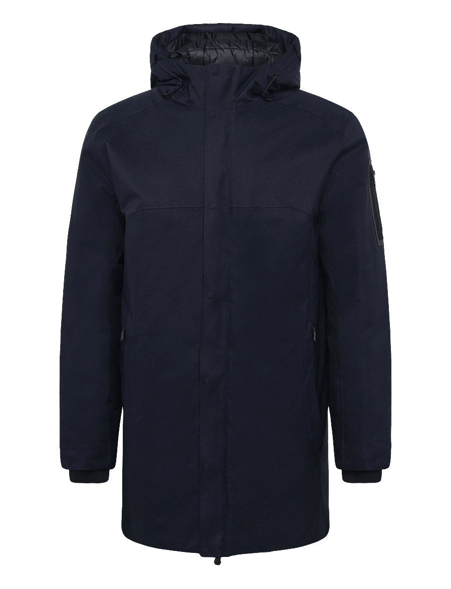 BOSS - OW_Hexatech Parka - parkas - dark blue - 0