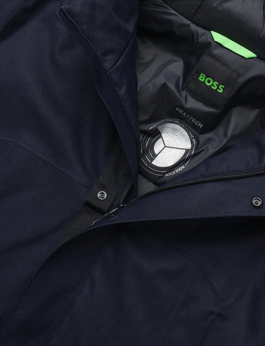 BOSS - OW_Hexatech Parka - parkas - dark blue - 2