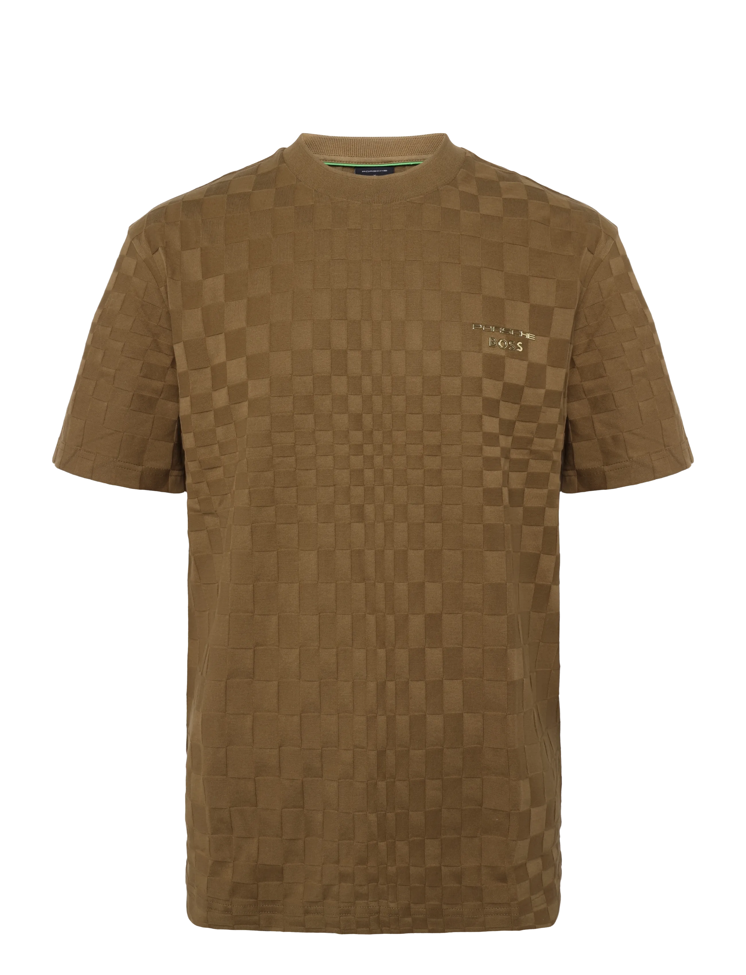 BOSS TS_PS Icons70 Jacq - T-Shirts - MEDIUM BROWN / brown