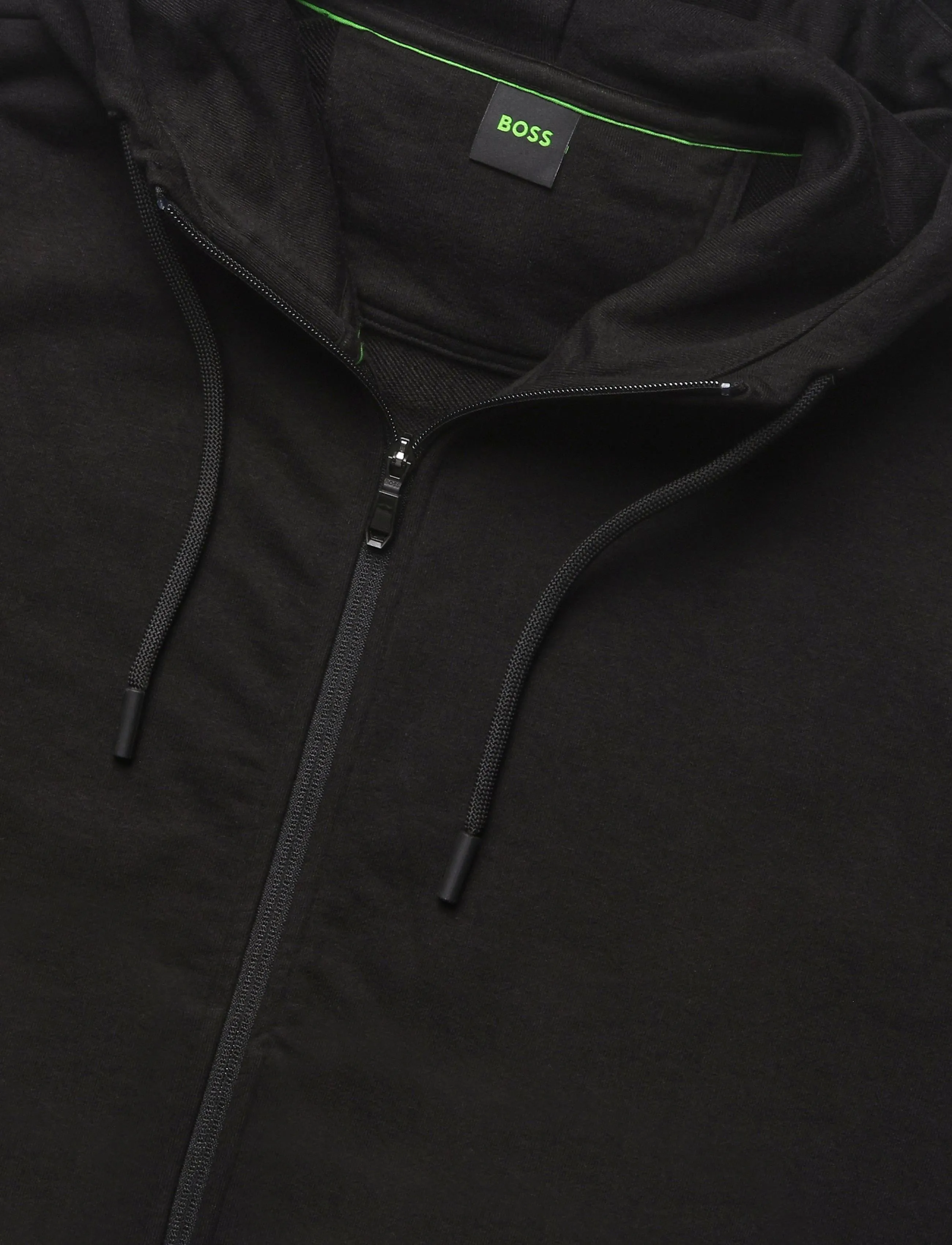 BOSS - SW_Hoodie FZ - sweatshirts - black - 2