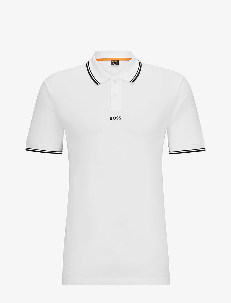 BOSS - PChup - short-sleeved polos - white - 1