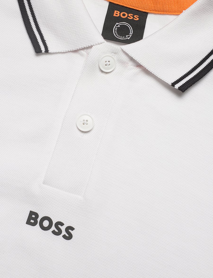 BOSS - PChup - polo marškinėliai trumpomis rankovėmis - white - 3