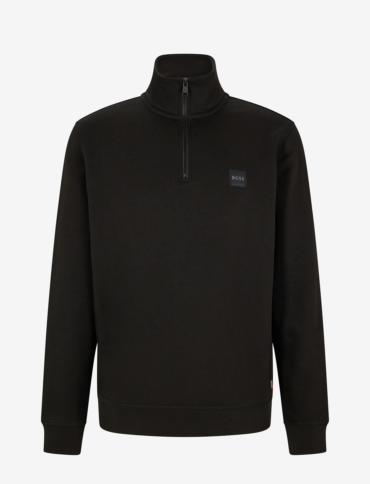 BOSS - Zetrust - tõmblukk-kaelusega džemprid - black - 1