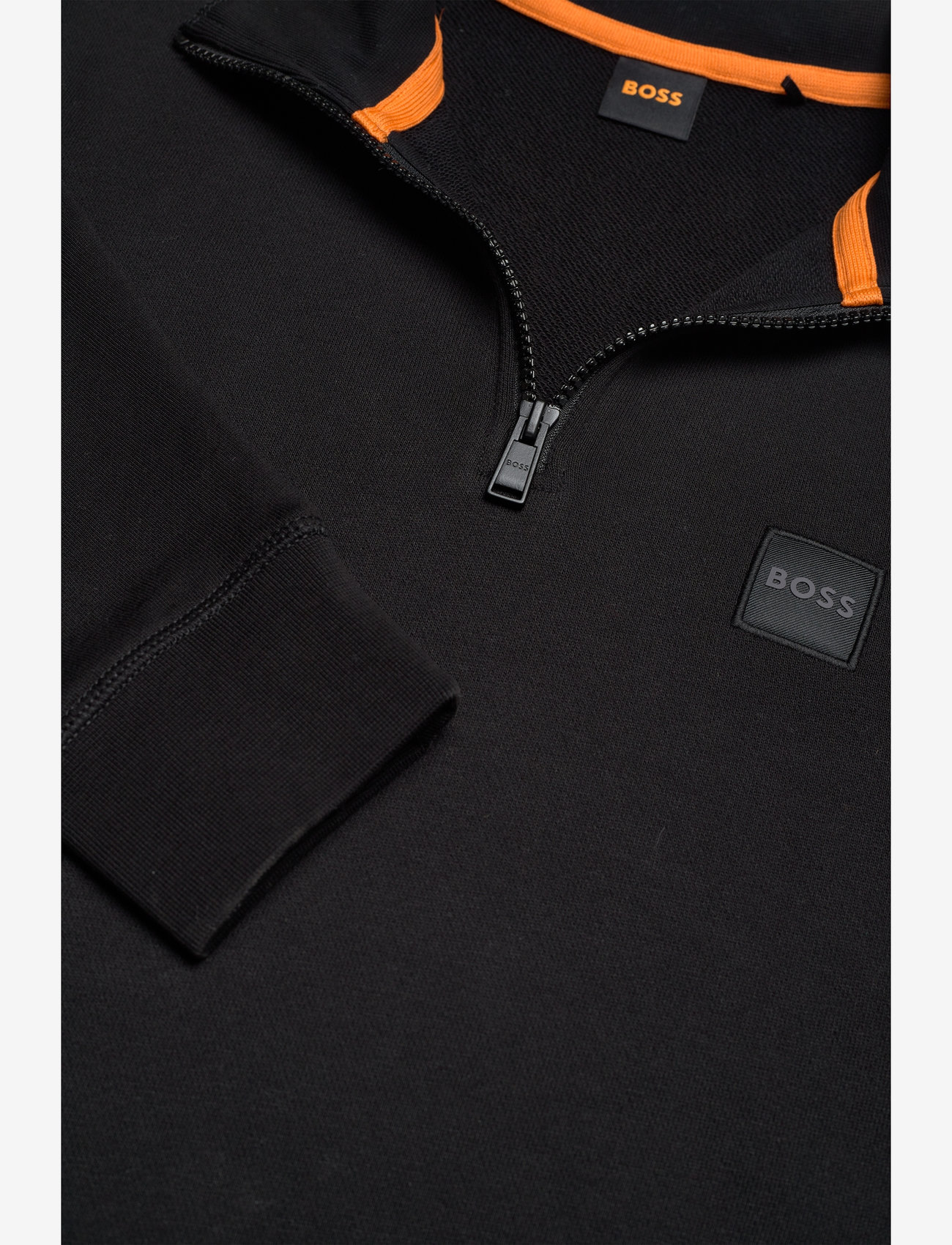 BOSS - Zetrust - tõmblukk-kaelusega džemprid - black - 3