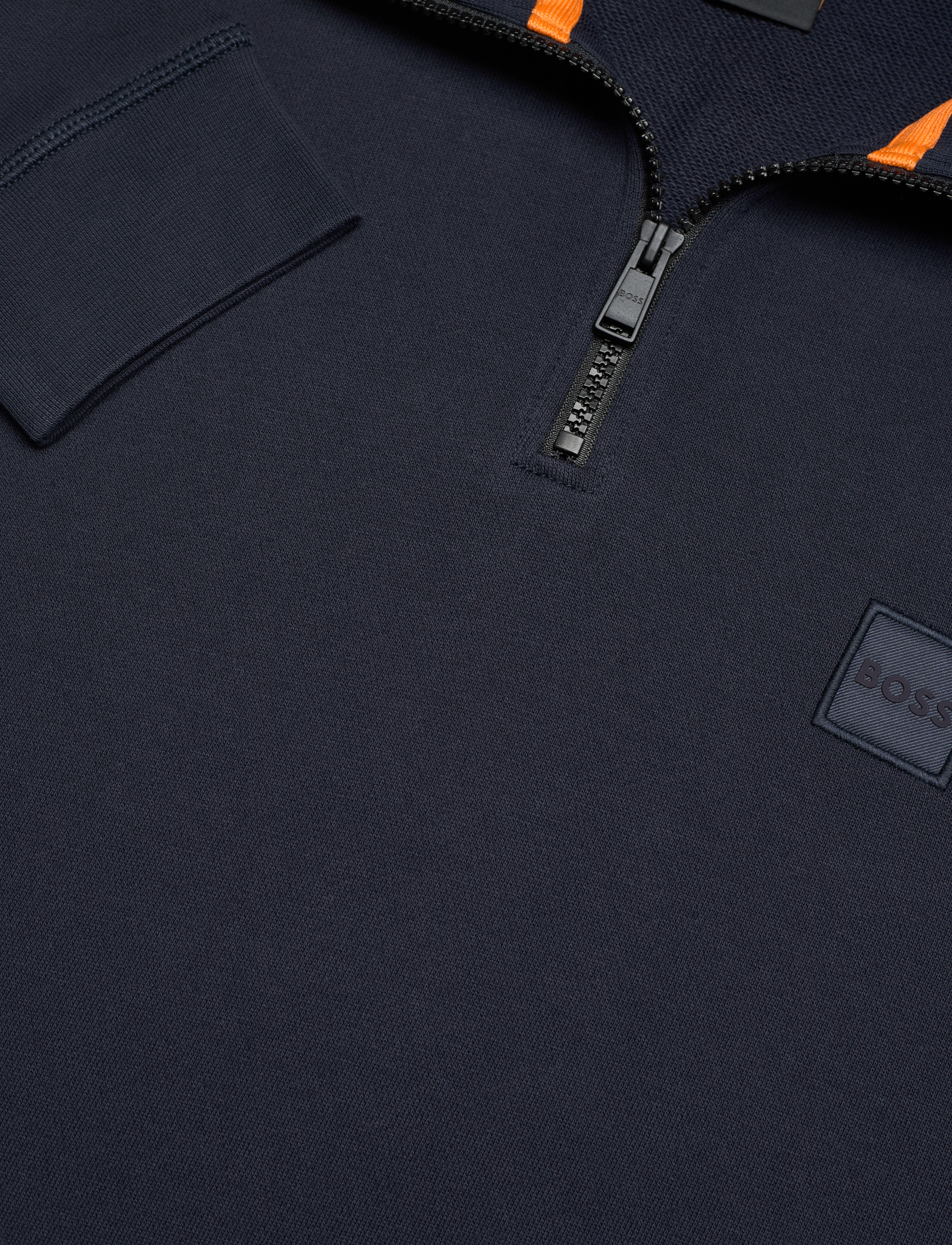 BOSS - Zetrust - pullover mit halbem reißverschluss - dark blue - 5