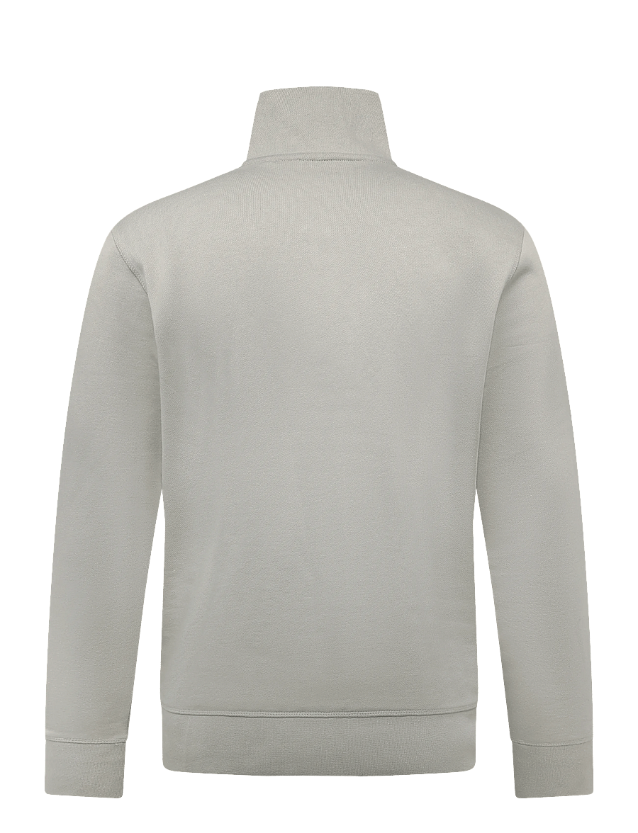 BOSS - Zetrust - pullover mit halbem reißverschluss - light beige - 1