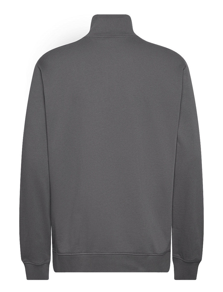BOSS - Zetrust - pullover mit halbem reißverschluss - open grey - 1