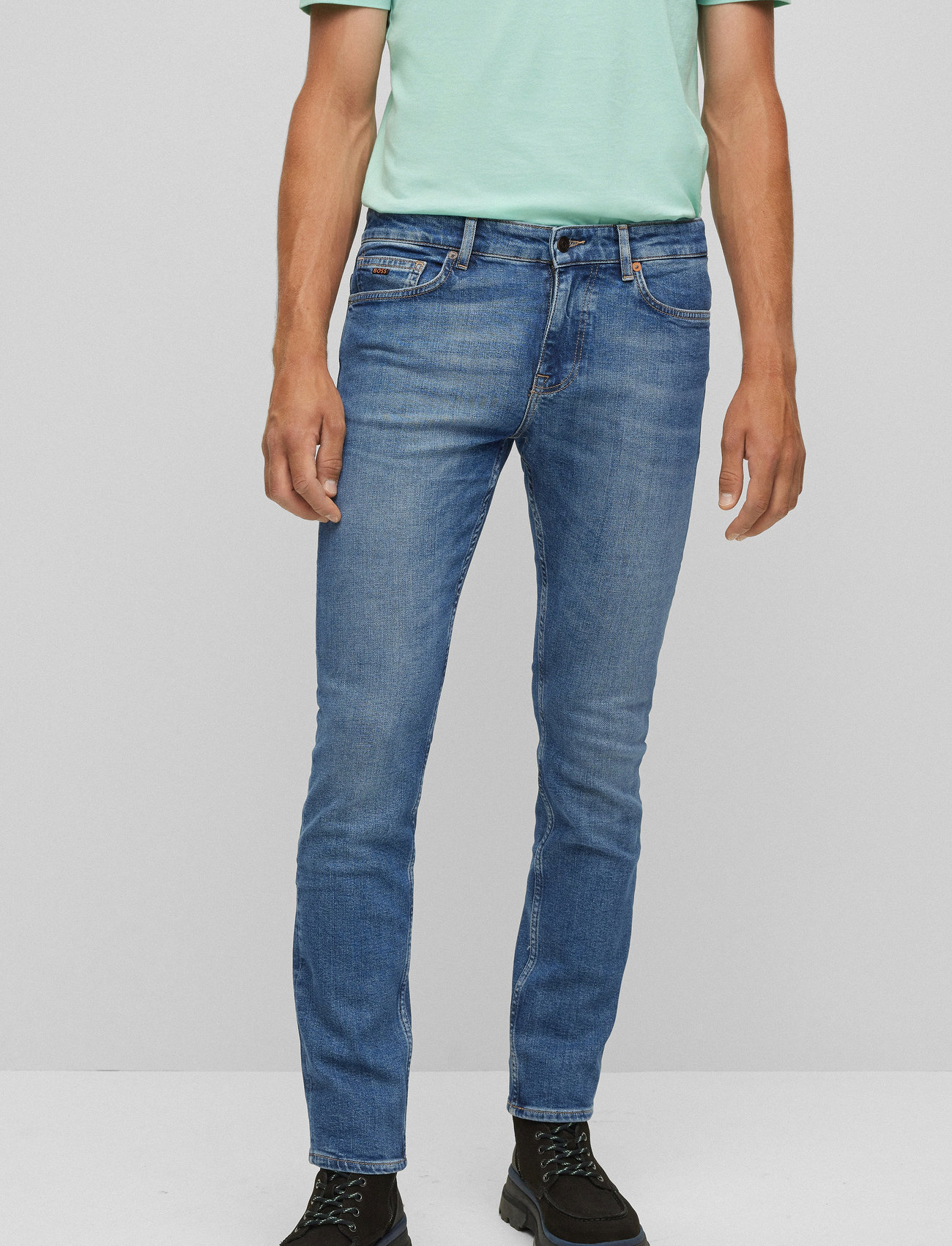 BOSS - Delaware BC-L-C - slim jeans - medium blue - 1