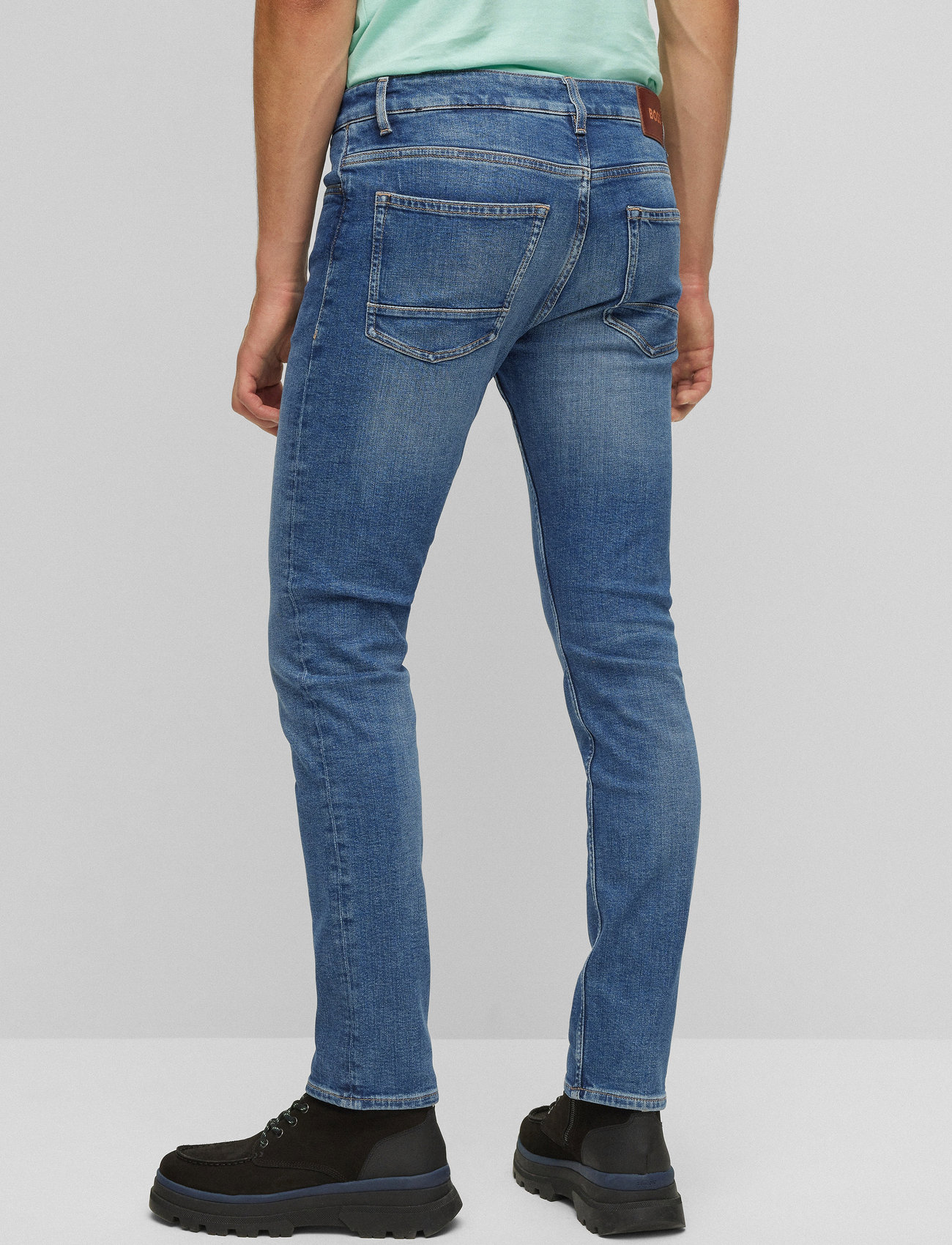 BOSS - Delaware BC-L-C - slim jeans - medium blue - 3