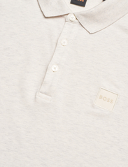 BOSS - Passenger - short-sleeved polos - light beige - 4