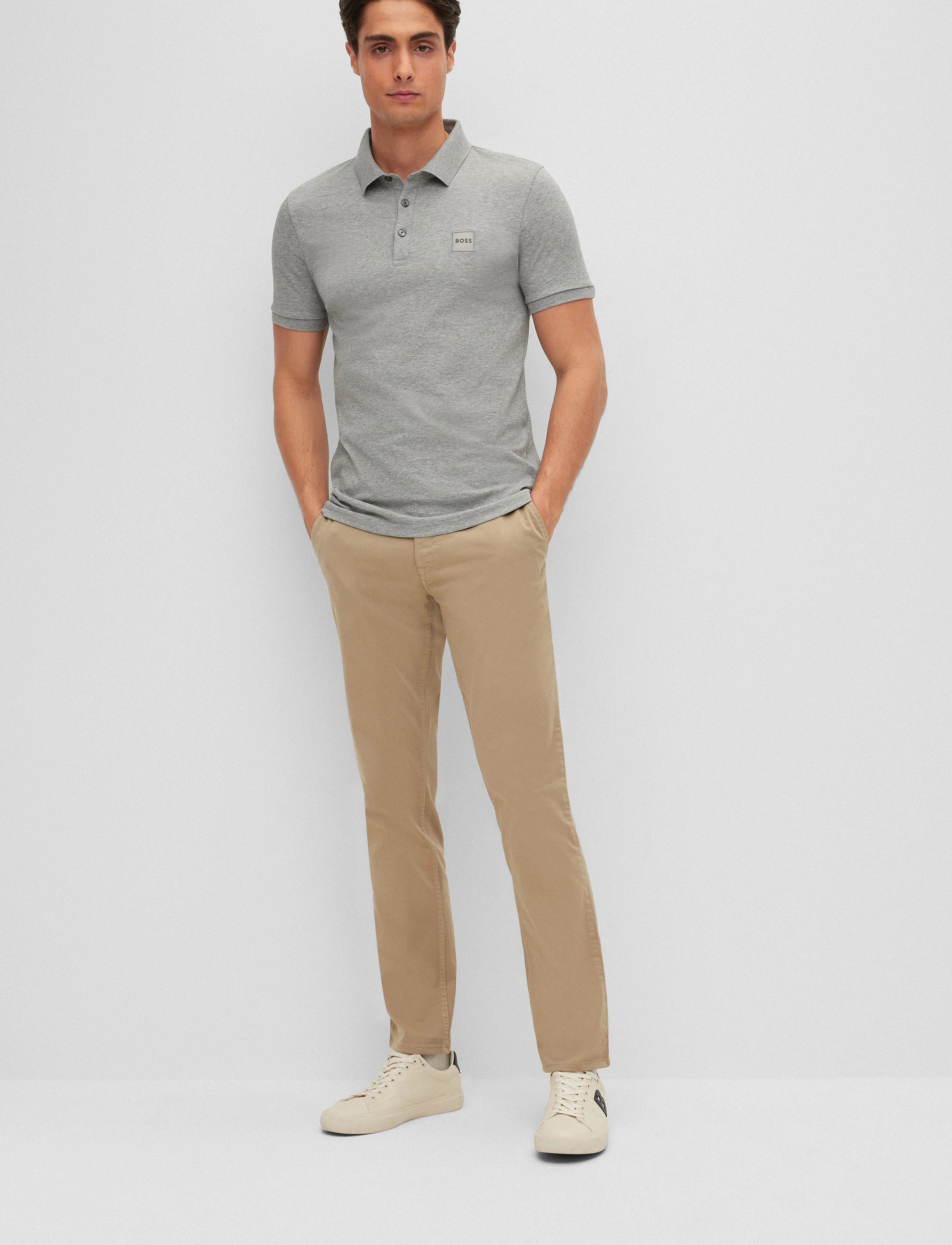 BOSS - Passenger - light/pastel grey - 2