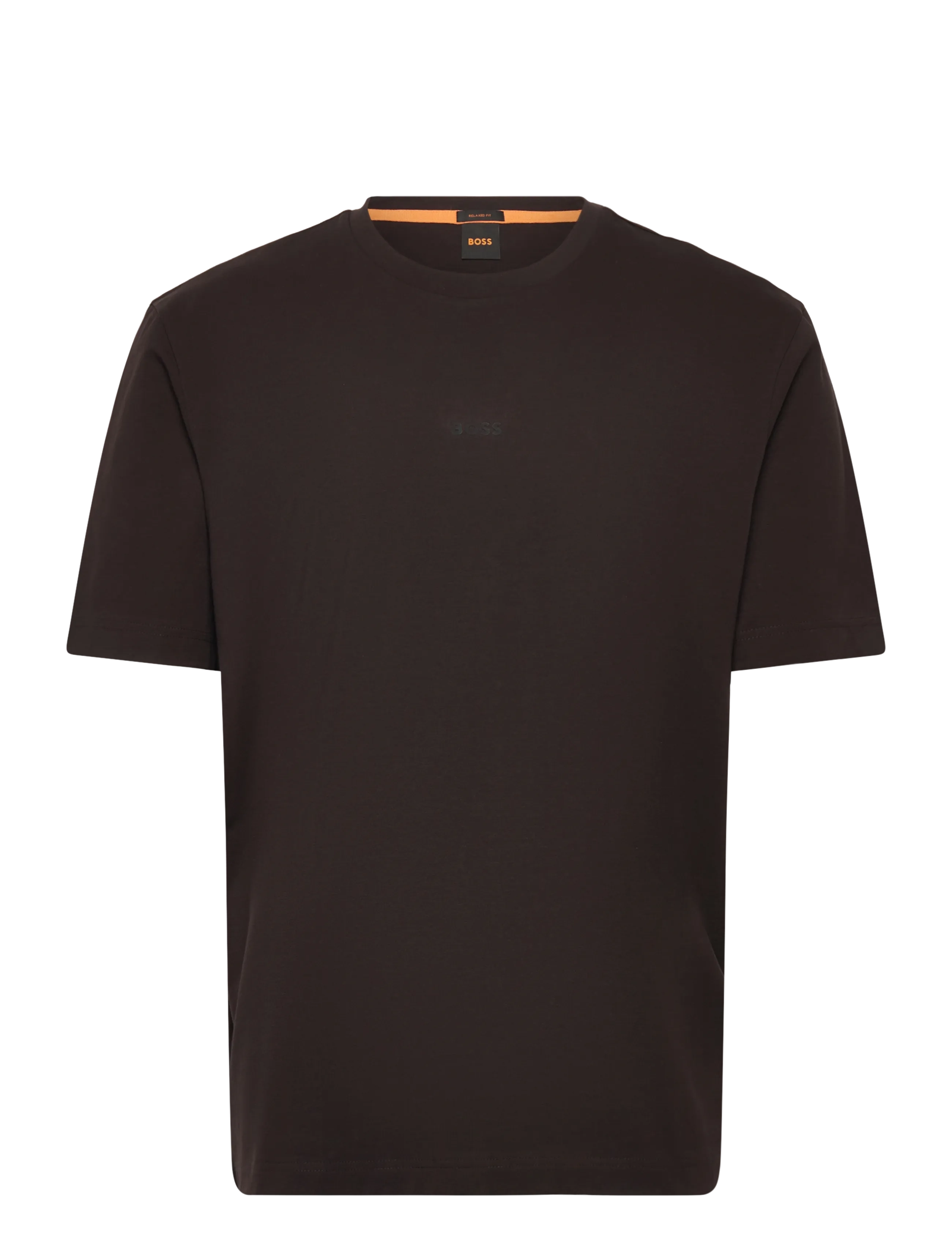 BOSS TChup - T-shirts - DARK BROWN / brown