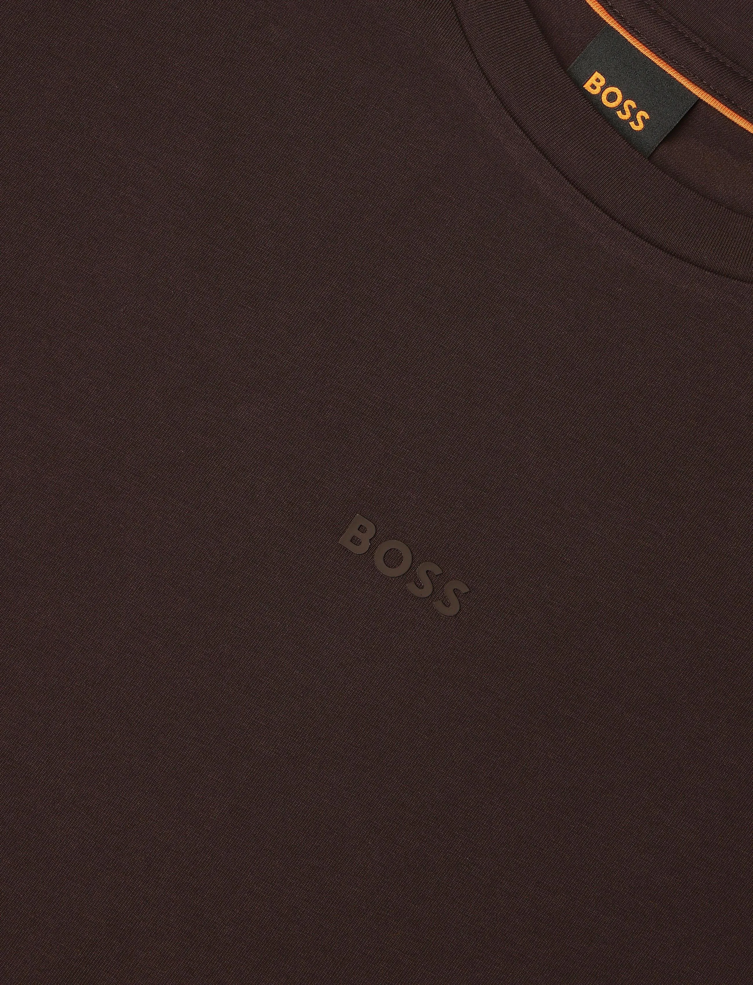 BOSS - TChup - oberteile & t-shirts - dark brown - 2