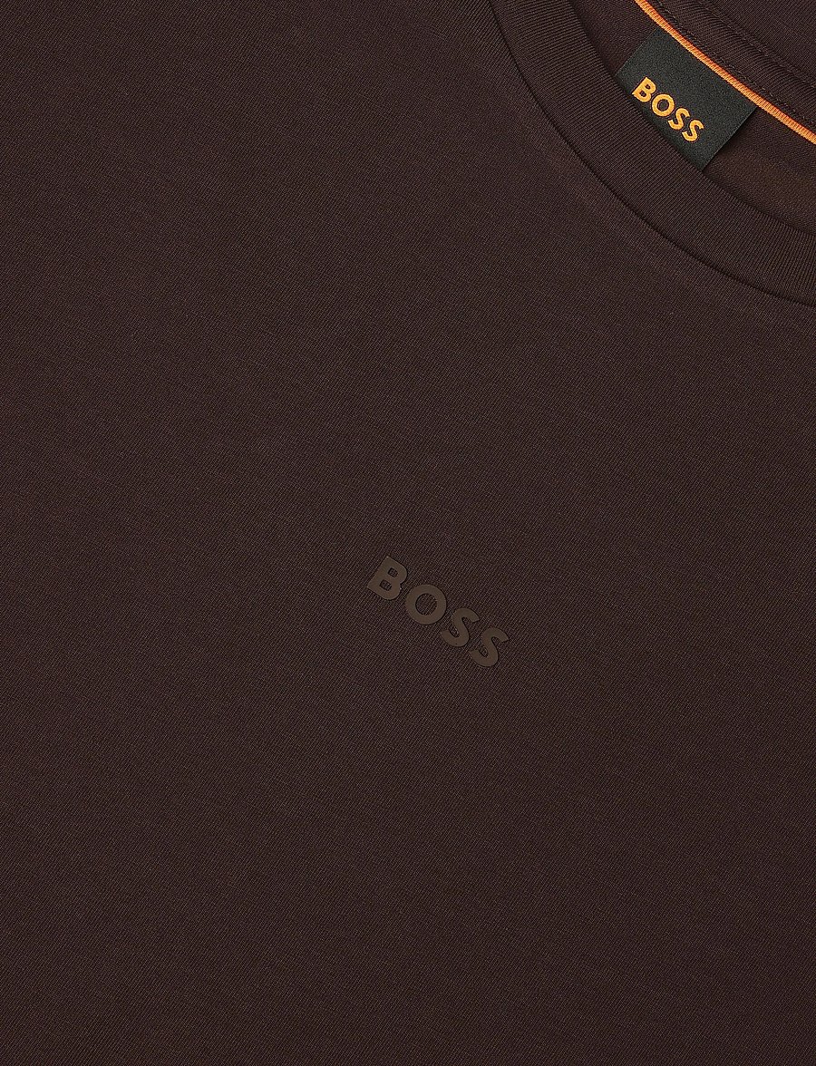 BOSS - TChup - oberteile & t-shirts - dark brown - 2