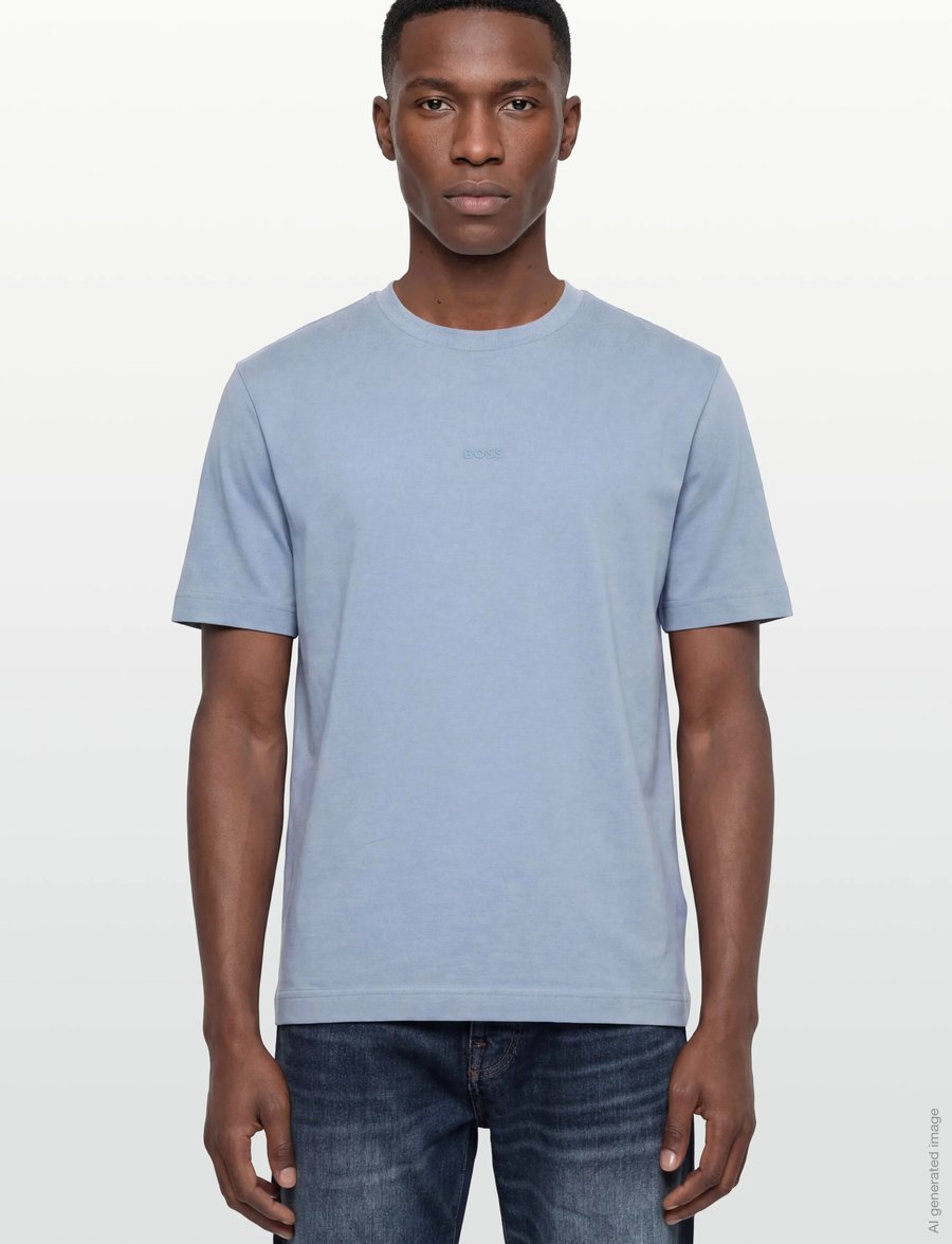 BOSS - TChup - oberteile & t-shirts - light/pastel blue - 3