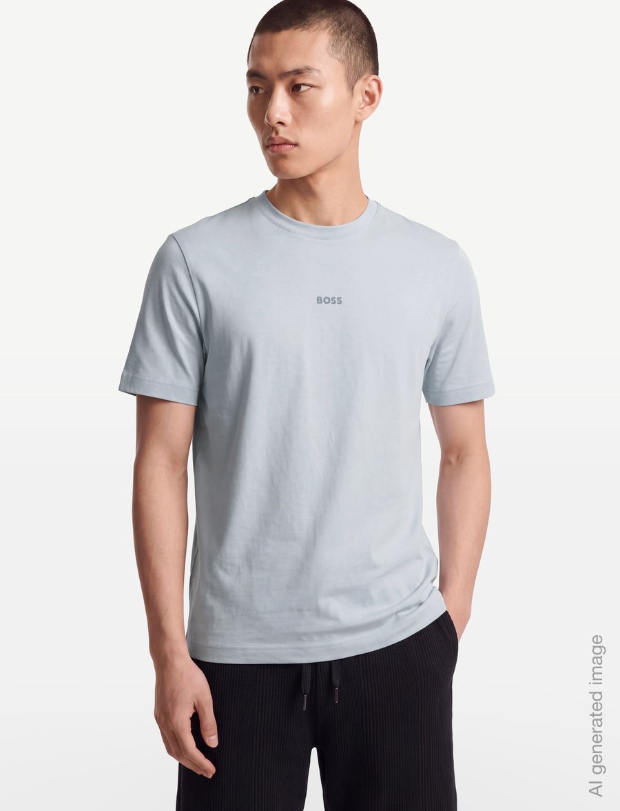 BOSS - TChup - alussärgid ja t-särgid - light/pastel grey - 3