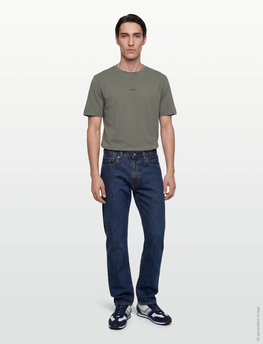 BOSS - TChup - oberteile & t-shirts - open grey - 0