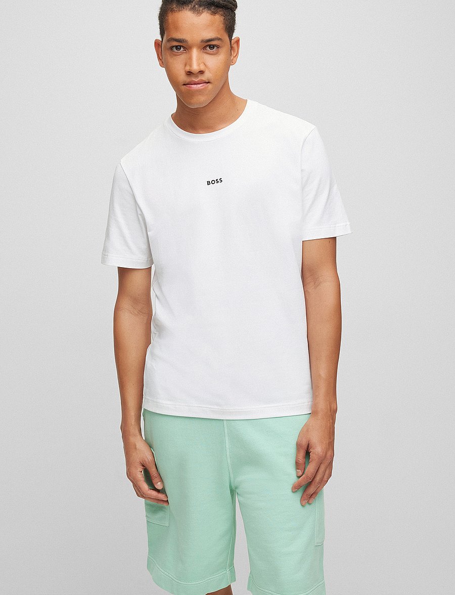 BOSS - TChup - oberteile & t-shirts - white - 2