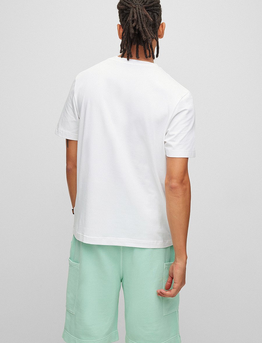 BOSS - TChup - oberteile & t-shirts - white - 3