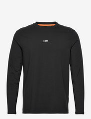 BOSS - TChark - langærmede t-shirts - black - 1