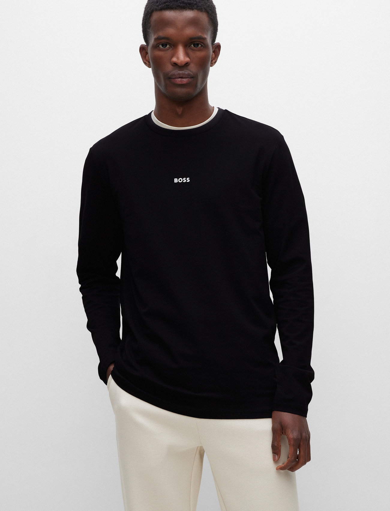 BOSS - TChark - langärmelig - black - 0