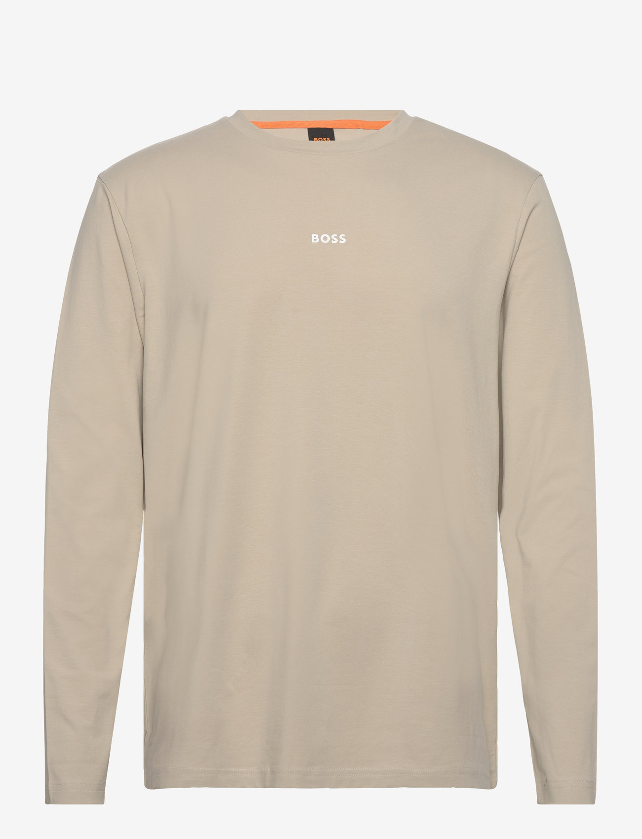BOSS - TChark - långärmade t-shirts - light beige - 0