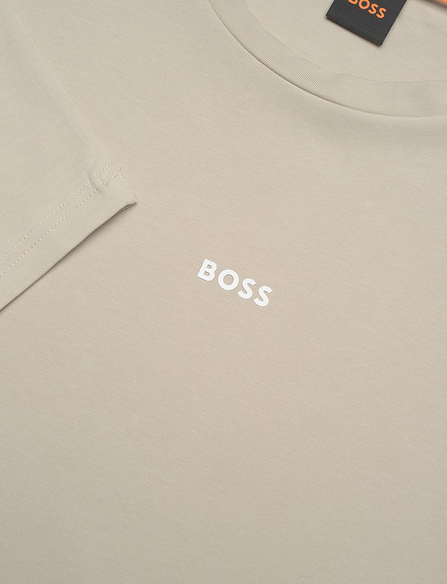 BOSS - TChark - long-sleeved t-shirts - light beige - 2