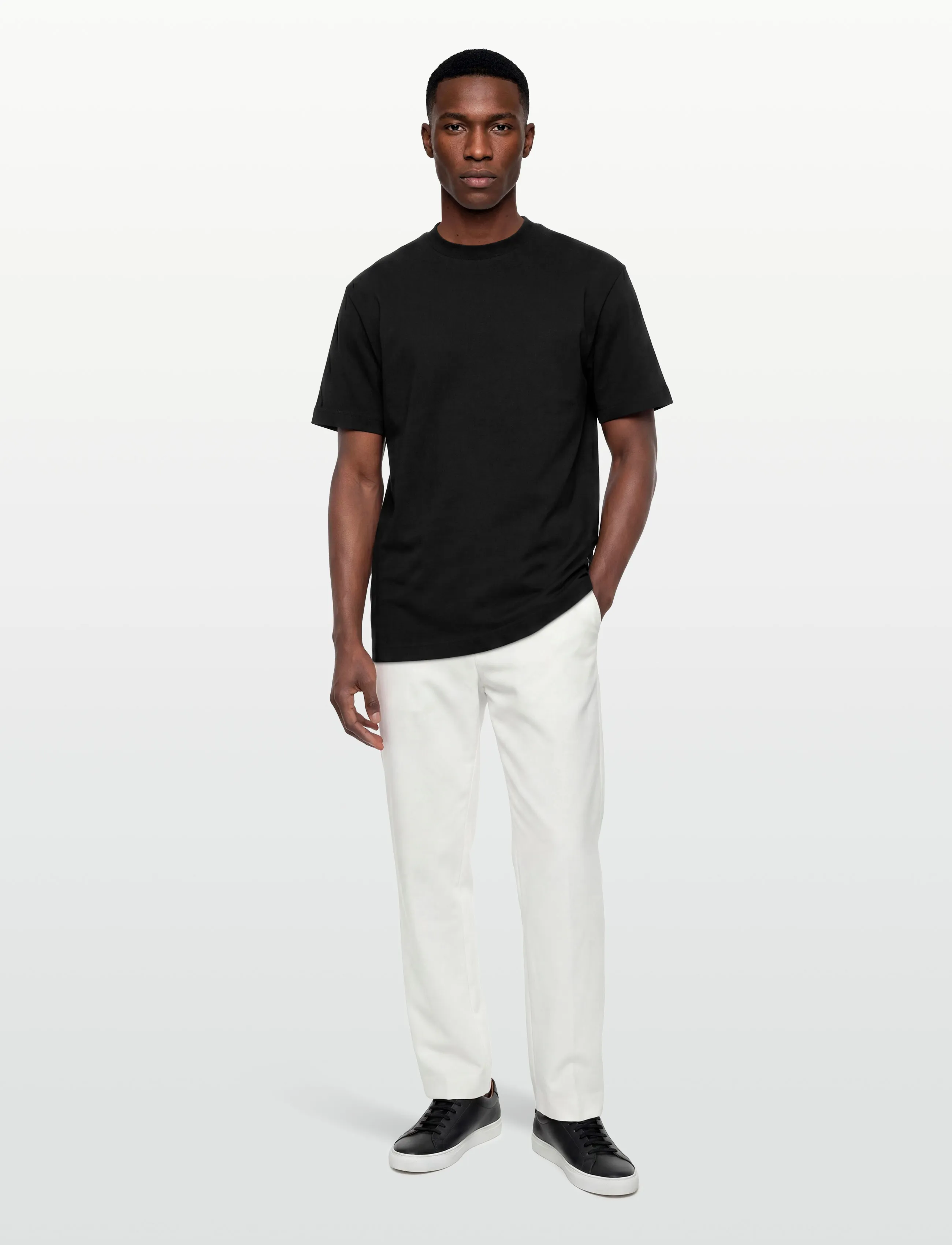 BOSS TeeTimm - T-Shirts - BLACK / black