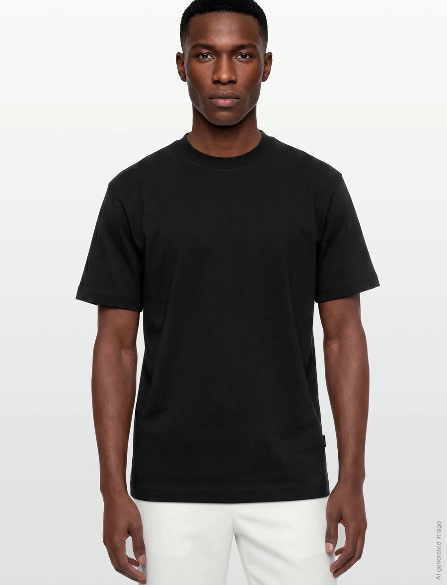 BOSS - TeeTimm - kurzärmelige t-shirts - black - 3