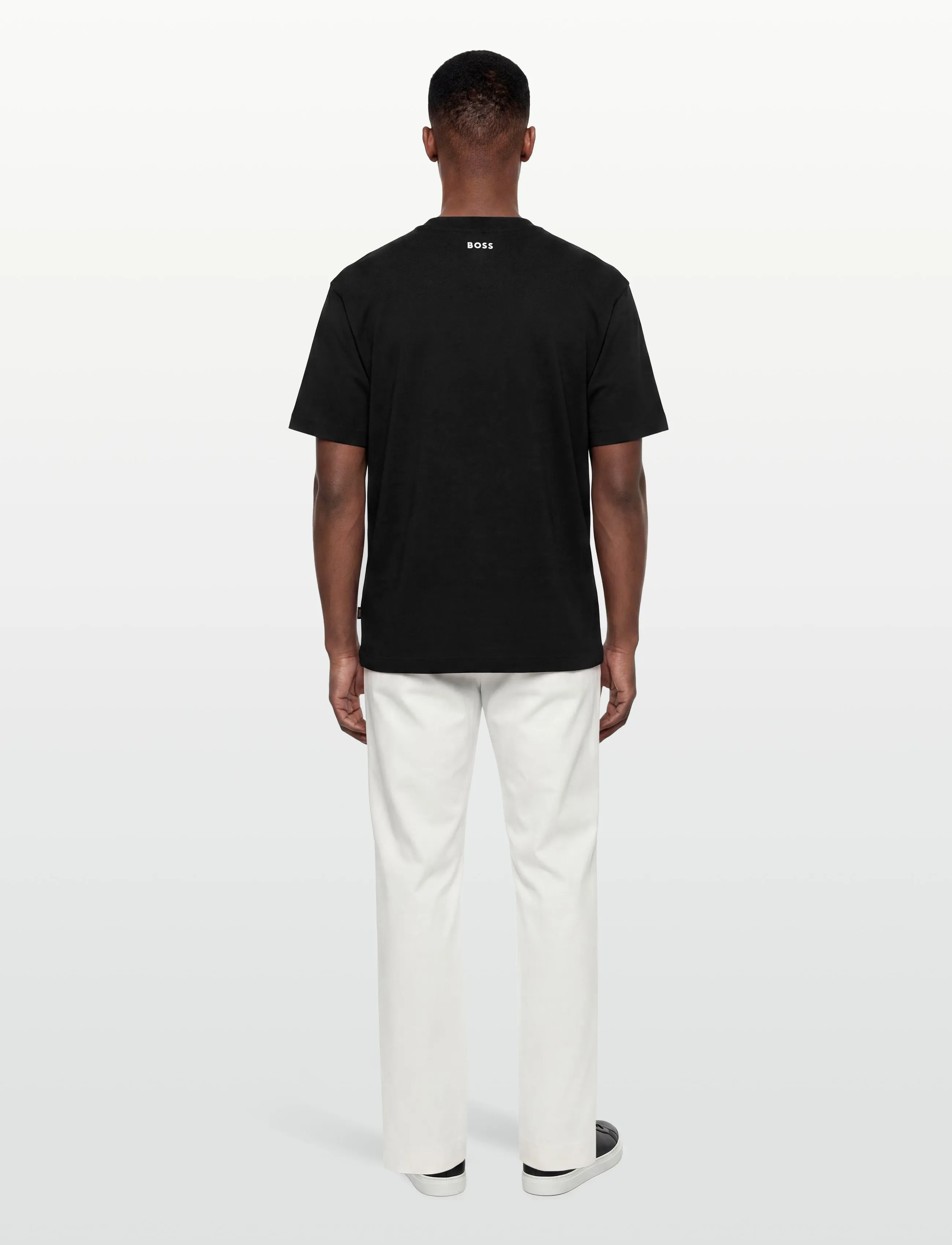 BOSS - TeeTimm - kortærmede t-shirts - black - 4